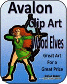Avalon Clip Art, Wood Elves