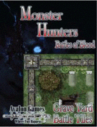 Monster Hunters Battle Mat, The Graveyard