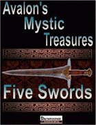Avalon’s Mystic Treasures, Five Swords