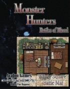 Monster Hunters Battle Mat, The Village