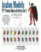 Avalon Models, “A” Frame Men-at-Arms