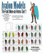 Avalon Models, Tri-Frame Men-at-Arms