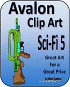 Avalon Clip Art, Sci-Fi 5