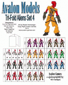 Avalon Models, Tri-Frame Aliens set 4