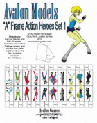 Avalon Models, A-Frame Action Heroes