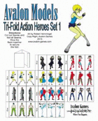 Avalon Models, Tri-Frame Action Heroes