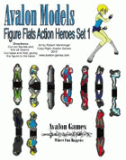 Avalon Models, Figure Flat Action Heroes