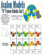 Avalon Models, “A” Frame Robots  5