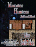 Monster Hunters Battle Mat, The Alley