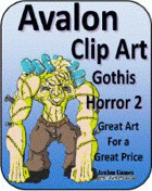 Avalon Clip Art, Gothic Horror 2