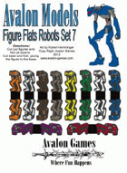 Avalon Models, Figure Flat Robots 7