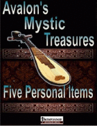 Avalon’s Mystic Treasures, Five Items