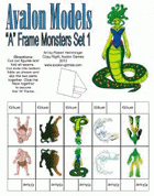 Avalon Models, “A” Monsters