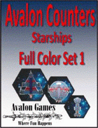 Avalon Starship Counters Set 1