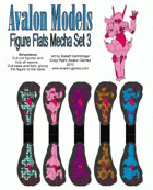 Avalon Models, Figure Flat Mecha 3