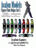 Avalon Models, Figure Flat Ninjas 3