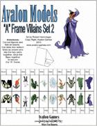 Avalon Models, “A” Frame Villains Set 2 