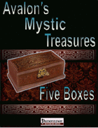 Avalon’s Mystic Treasures, Five Boxes