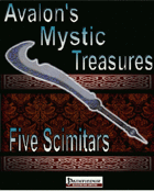 Avalon’s Mystic Treasures, Five Scimitars