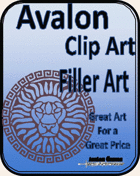 Avalon Clip Art, Filler Art #1