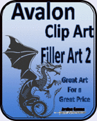Avalon Clip Art, Filler Art 2