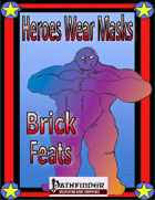 Heroes Wear Masks Brick Feat Book