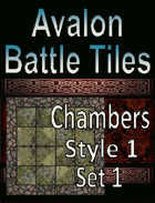 Avalon Battle Tiles, Dungeon Chambers, Set 1 Style 1