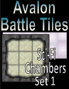 Avalon Battle Tiles, Sci-Fi Chambers, Set 1 Style 1