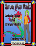 Heroes Wear Masks Character Book 7, Fantasy Characters