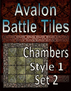 Avalon Battle Tiles, Dungeon Chambers, Set 2 Style 1