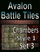 Avalon Battle Tiles, Dungeon Chambers, Set 3 Style 1