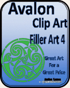 Avalon Clip Art, Filler Art #4