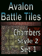 Avalon Battle Tiles, Dungeon Chambers, Set 1 Style 2