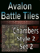 Avalon Battle Tiles, Dungeon Chambers, Set 2 Style 2