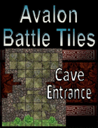 Avalon Battle Tiles, Cave Entrance