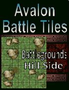 Avalon Battle Tiles, Hillside Battleground