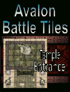 Avalon Battle Tiles, Temple Entrance