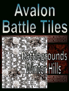 Avalon Battle Tiles, Winter Hill Side Battleground