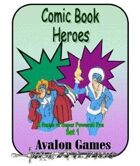 Comic Book Heroes, Set #1, Mini-Game #25