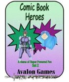 Comic Book Heroes, Set #2, Mini-Game #28