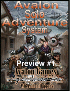The Avalon Solo Adventure system