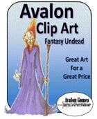 Avalon Clip Art, Fantasy Undead