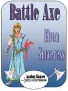 Battle Axe Elven Sorceress
