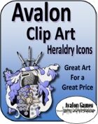 Avalon Clip Art Sets, Heraldry Icons
