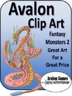 Avalon Clip Art Sets, Monsters 2