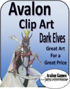 Avalon Clip Art Sets, Dark Elves