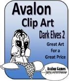 Avalon Clip Art Sets, Dark Elves 2