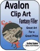 Avalon Clip Art, Fantasy Filler