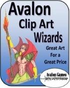 Avalon Clip Art Sets, Wizards