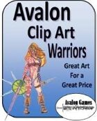 Avalon Clip Art, Warriors